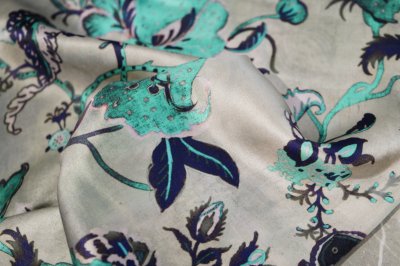 Silk Print Fabric